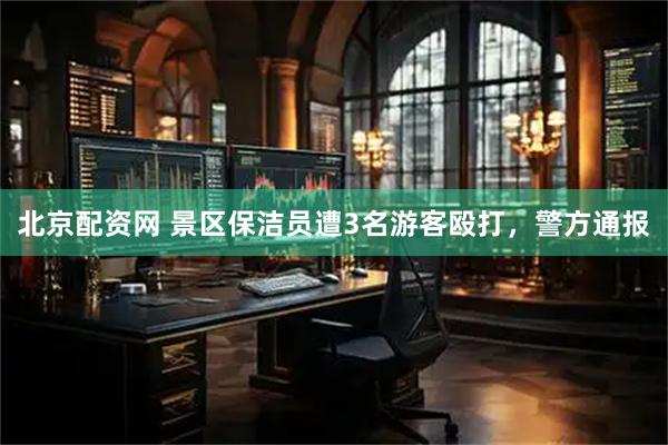北京配资网 景区保洁员遭3名游客殴打，警方通报