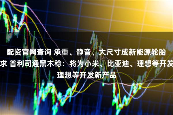 配资官网查询 承重、静音、大尺寸成新能源轮胎重要诉求 普利司通黑木稔：将为小米、比亚迪、理想等开发新产品